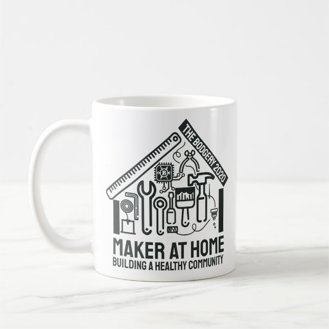 Taza De Café Fabricante en casa Mug (Izquierda)