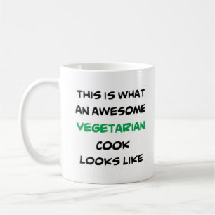Taza De Café fabuloso cocinero vegetariano