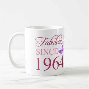 Taza De Café Fabuloso desde 1964, cumpleaños número 60