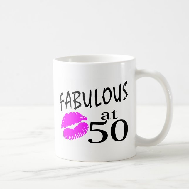 Taza De Café Fabuloso en 50 (Derecha)