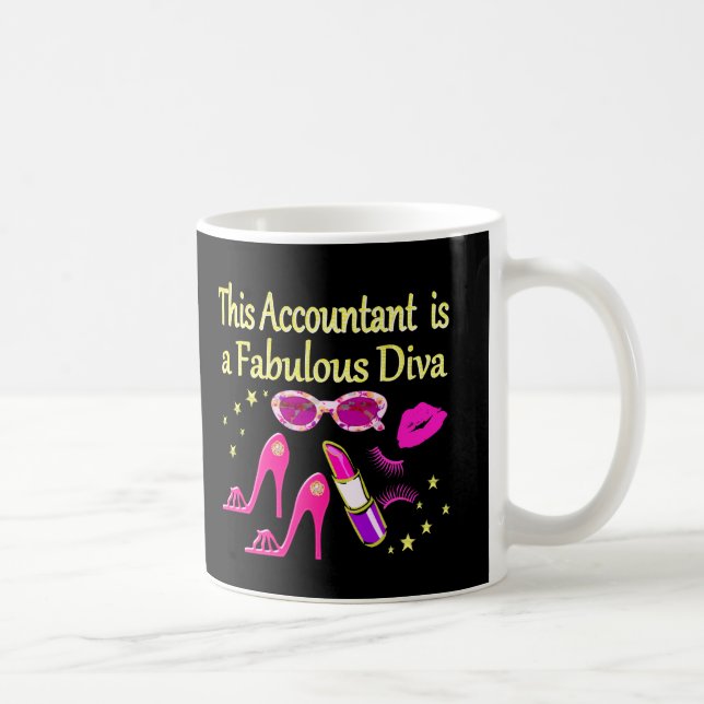 TAZA DE CAFÉ FABULOUS DIVA CUENTA (Derecha)