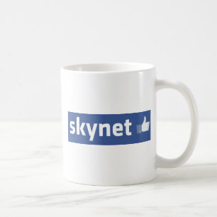 Taza De Café Facebook - Skynet