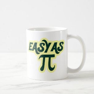 Taza De Café Fácil como el día de Pi