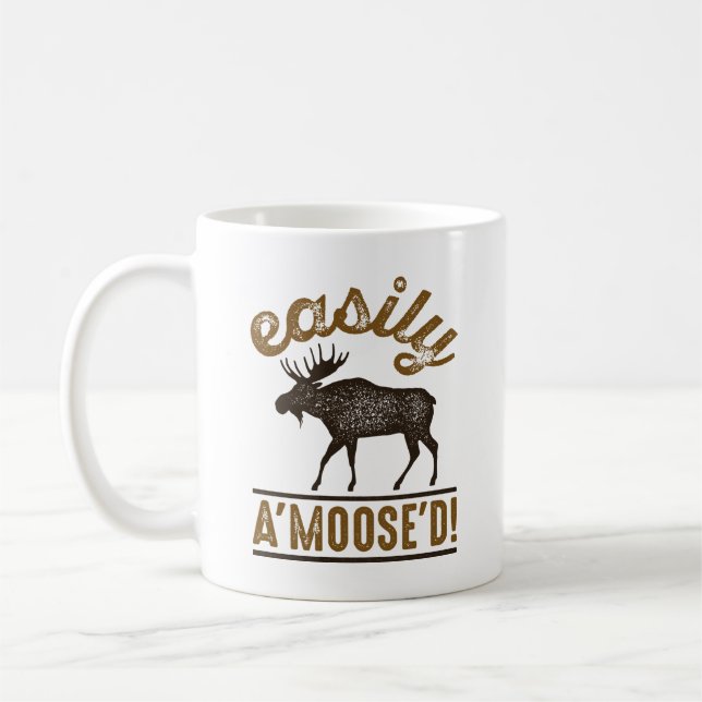 Taza De Café Fácilmente A’Moose’D (Izquierda)