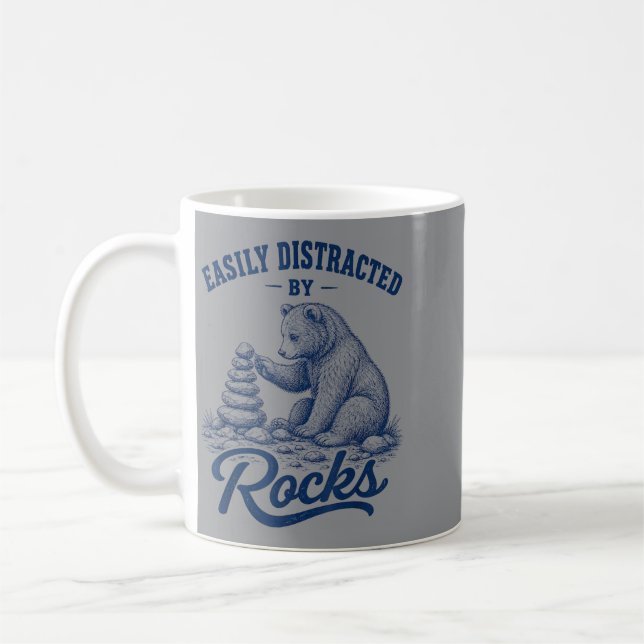 Taza De Café Fácilmente Distraído (Izquierda)