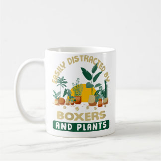 Taza De Café Fácilmente Distraído Por Bóxers Y Plantas Alemán B