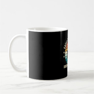 Taza De Café Fácilmente Distraído por Doberman Pinscher Retro A