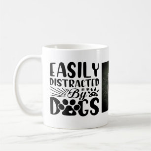 Taza De Café Fácilmente distraído por los perros Mug