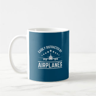 Taza De Café fácilmente distraídos por los aviones