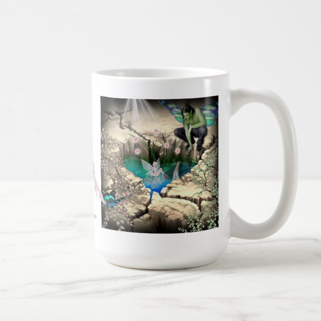 Taza De Café Faerie in Elven Pond (Derecha)