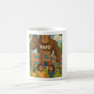 Taza De Café FAFO – The Guardian Stands Watch