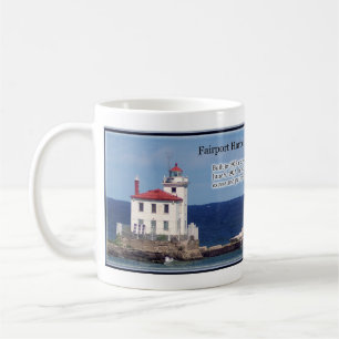 Taza De Café Fairport Harbour West Breakwater Light Mutt