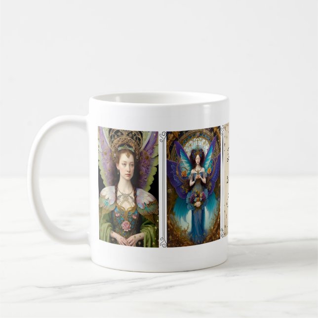 Taza De Café ¡Fairy Strong! Diseño personalizado 005 (Izquierda)