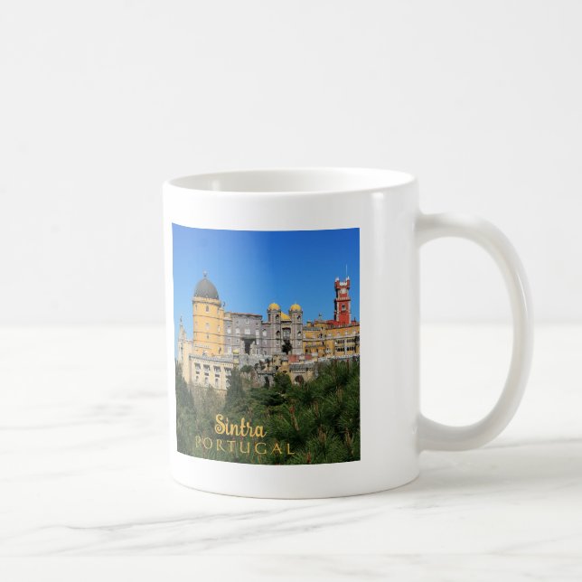 Taza De Café Fairytale Sintra Palace foto en Portugal (Derecha)