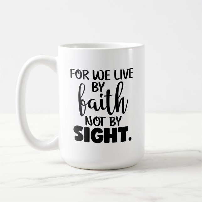 Taza De Café Faith Coffee Mug (Izquierda)