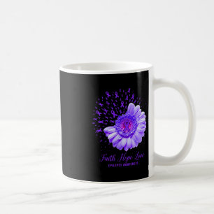 Taza De Café Faith Hope Love Epilepsy Awareness Survivor Fighor