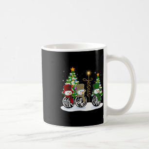 Taza De Café Faith Hope Love Snowman Jesus Fun Xmas Cross Para