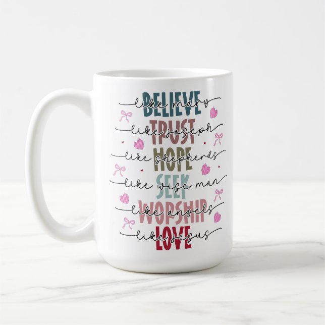 Taza De Café Faith-Inspired (Izquierda)