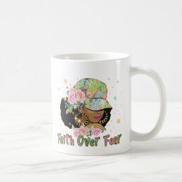 Taza De Café Faith Over Fear Coffee Mug