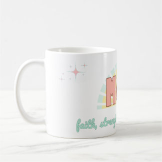 Taza De Café Faith, Strength & Tenderness –