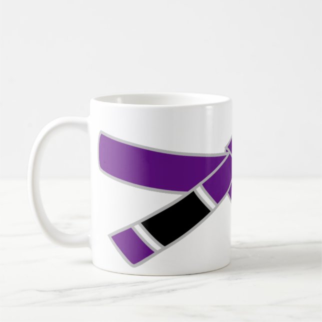 Taza De Café Faixa Roxa BJJ (Izquierda)