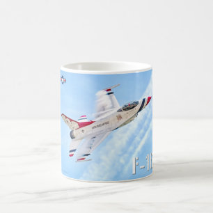 TAZA DE CAFÉ FALCON DE COMBATE F-16C