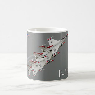 TAZA DE CAFÉ FALCON DE COMBATE F-16C