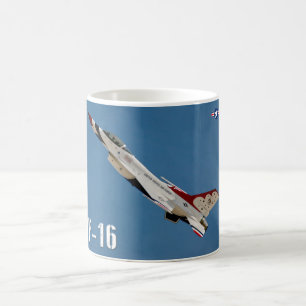 TAZA DE CAFÉ FALCON DE COMBATE F-16C
