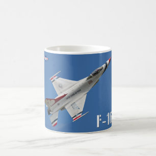 TAZA DE CAFÉ FALCON DE COMBATE F-16C