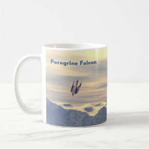 Taza De Café Falcon peregrino de velocidad de terminal