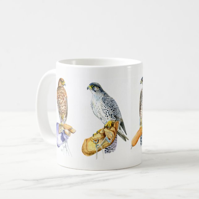 Taza De Café Falconry Mug (Anverso izquierdo)