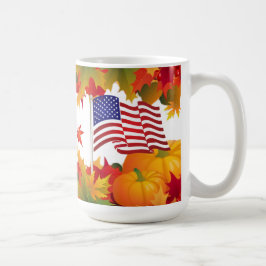 Taza De Café Fall Glory Patriotic