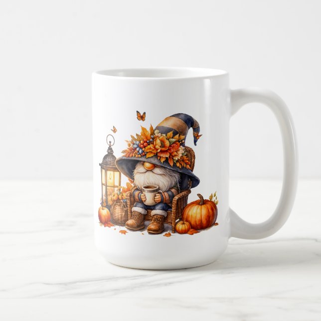 Taza De Café Fall Gnome Mug (Derecha)