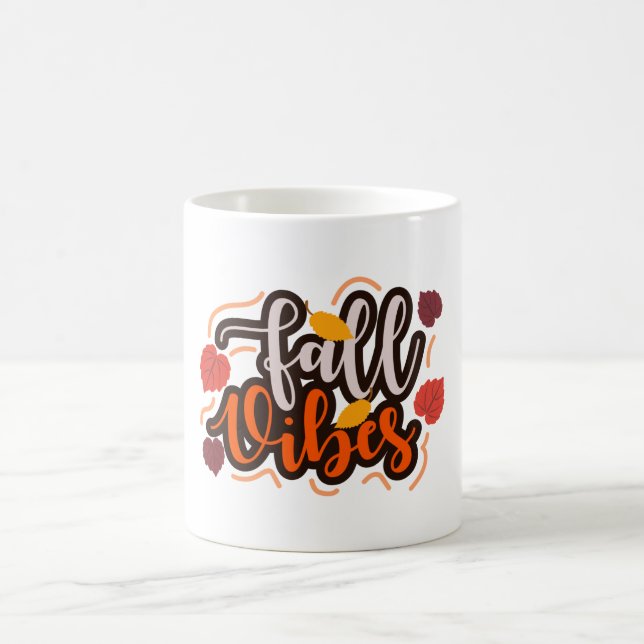 Taza De Café Fall Vibes Mug (Centro)