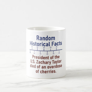 Taza De Café Falleció El Presidente De Los Estados Unidos, Zach