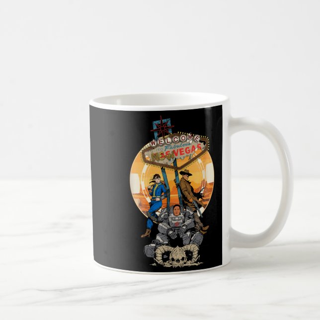 Taza De Café Fallout - Welcome To Fabulous New Vegas  (Derecha)