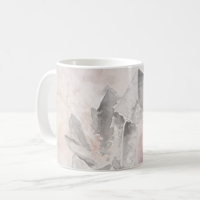 Taza De Café Falsa energía Amethyst Chakra de la cura (Anverso izquierdo)