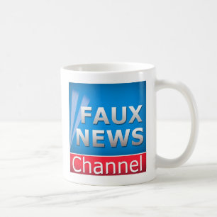 Taza De Café Falso canal de noticias
