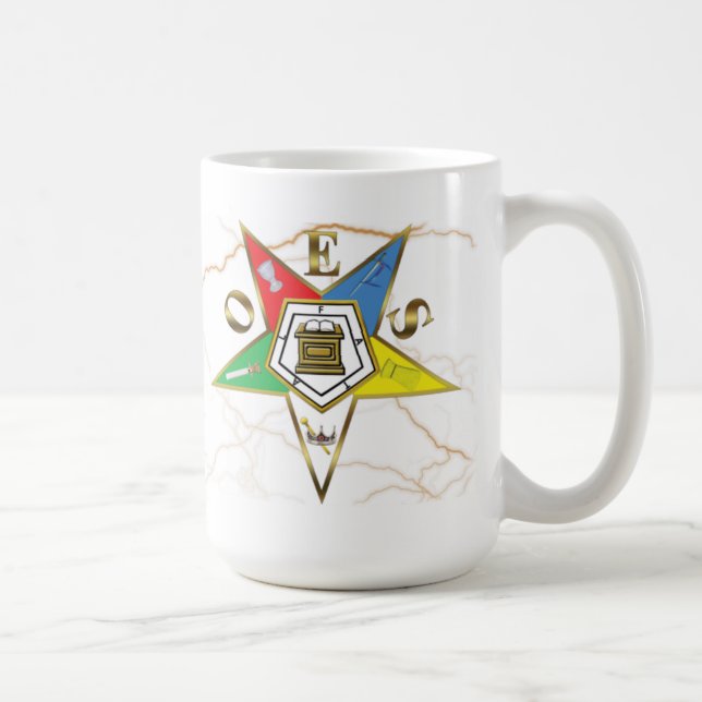Taza De Café Falso mármol de OES (Derecha)