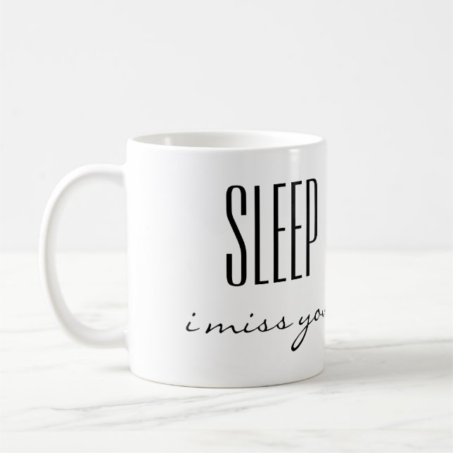 Taza De Café Falta del sueño I usted (Izquierda)