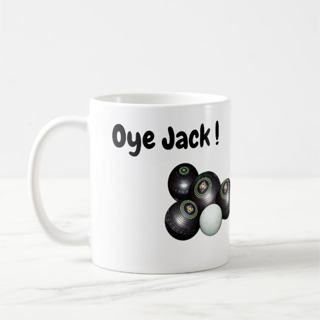 Taza De Café Faltan tarros de césped divertidos, tazón de café (Izquierda)