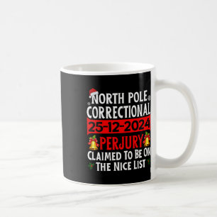 Taza De Café Fami del perjurio correccional del Polo Norte 2024