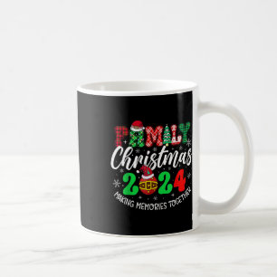 Taza De Café Familia 2024 Navidades coincidiendo con escuadrón 