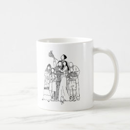 Taza De Café Familia Addams