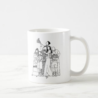 Taza De Café Familia Addams