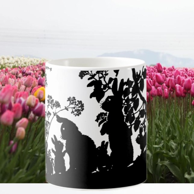 Taza De Café Familia Bunny (Subido por el creador)