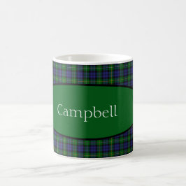 Taza De Café Familia Campbell escocesa Tartán personalizado