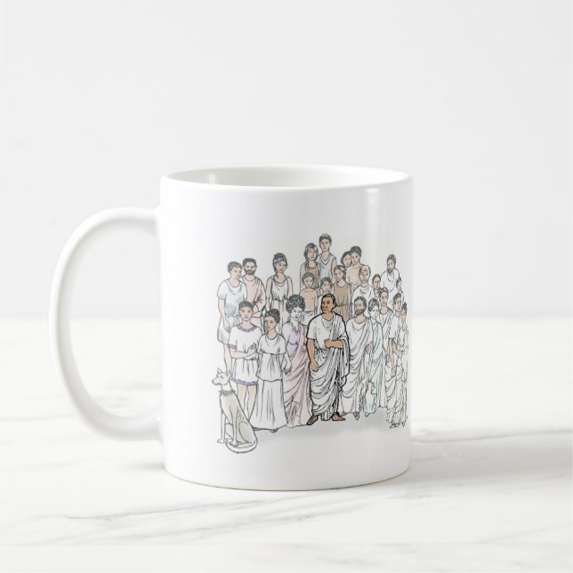 Taza De Café Familia Cecilii (Izquierda)