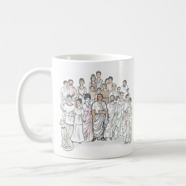 Taza De Café Familia Cecilii (Izquierda)