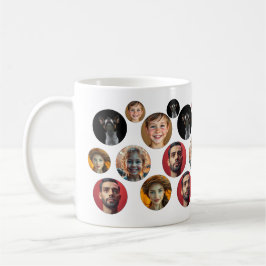 Taza De Café Familia Cute Personalizada Cara 5 Fotos